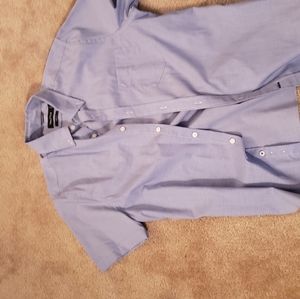 Light blue Nautica shirt short sleeve